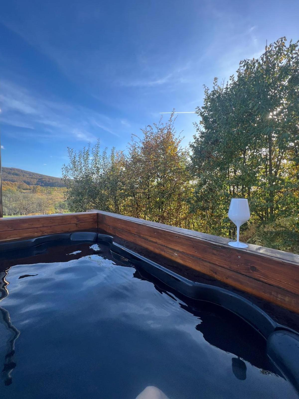 Le Chalet M - Cabana Cu O Panorama De Poveste. Surdesti  Exteriör bild