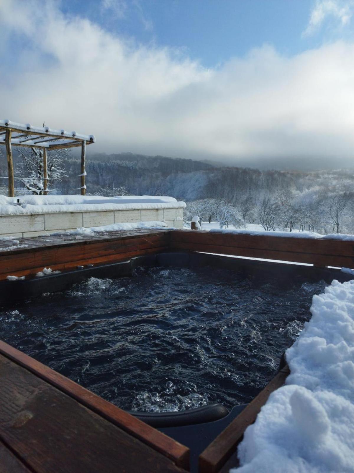 Le Chalet M - Cabana Cu O Panorama De Poveste. Surdesti  Exteriör bild